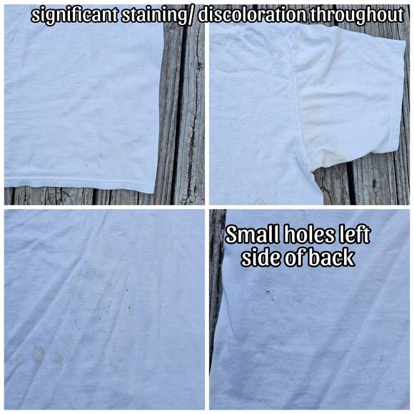 Penn State Happy Valley Tshirt White Unhappy Valley Coach Joe Paterno Football L - Picture 7 of 10